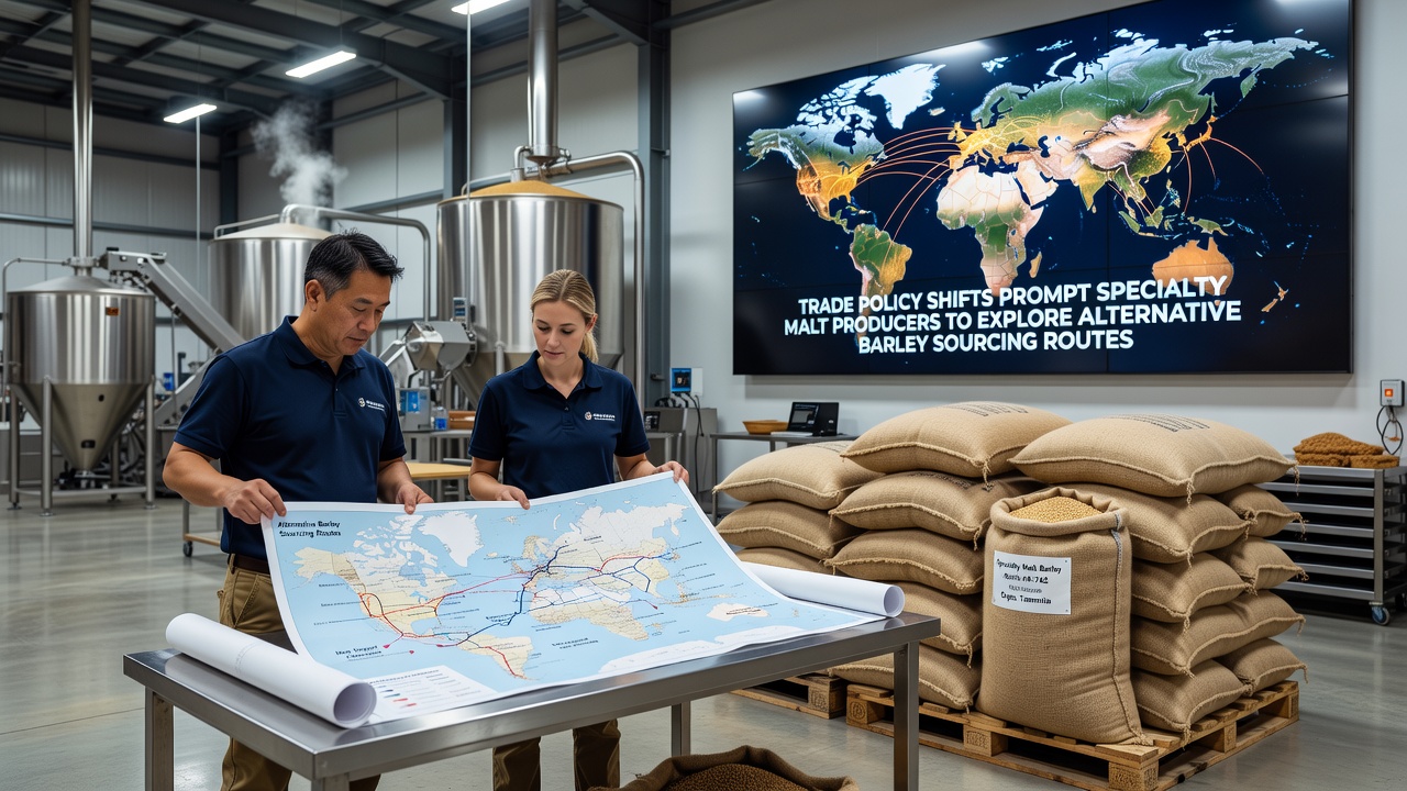Trade Policy Shifts Prompt Specialty Malt Producers to Explore Alternative Barley Sourcing Routes